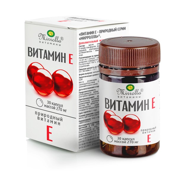 Viên uống Vitamin E - Mirrolla