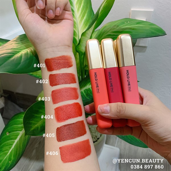 Son kem Hold Live - Air Soft Mist Lip Glaze