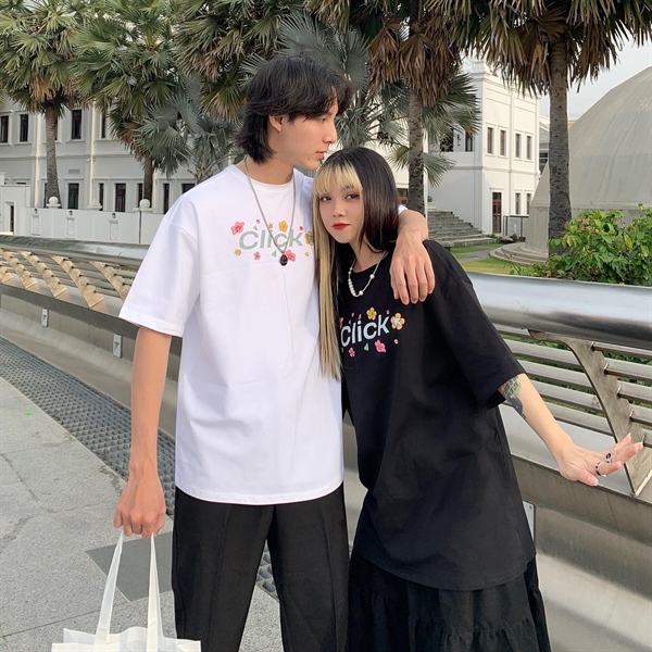 Áo Thun Tay Lỡ CLICK HOA CONCEPT