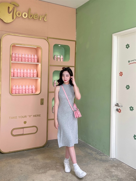 HALTER BODYCON DRESS