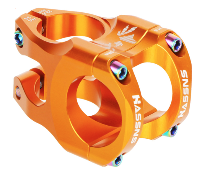 Pô tăng xe đạp HASSNS HA35 dài 35mm (phuộc 28.6mm, ghi đông 31.8mm) chính hãng CNC công nghê cao